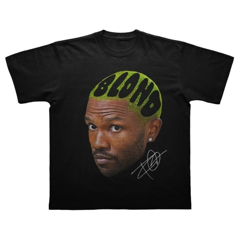 Frank Ocean MOON RIVER Short Sleeve T Shirt 2 Sided (2)